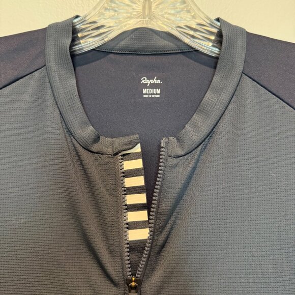 Rapha Men's Pro Team Cycling Jersey - Sz M, Dark Grey/Black - Picture 3 of 6